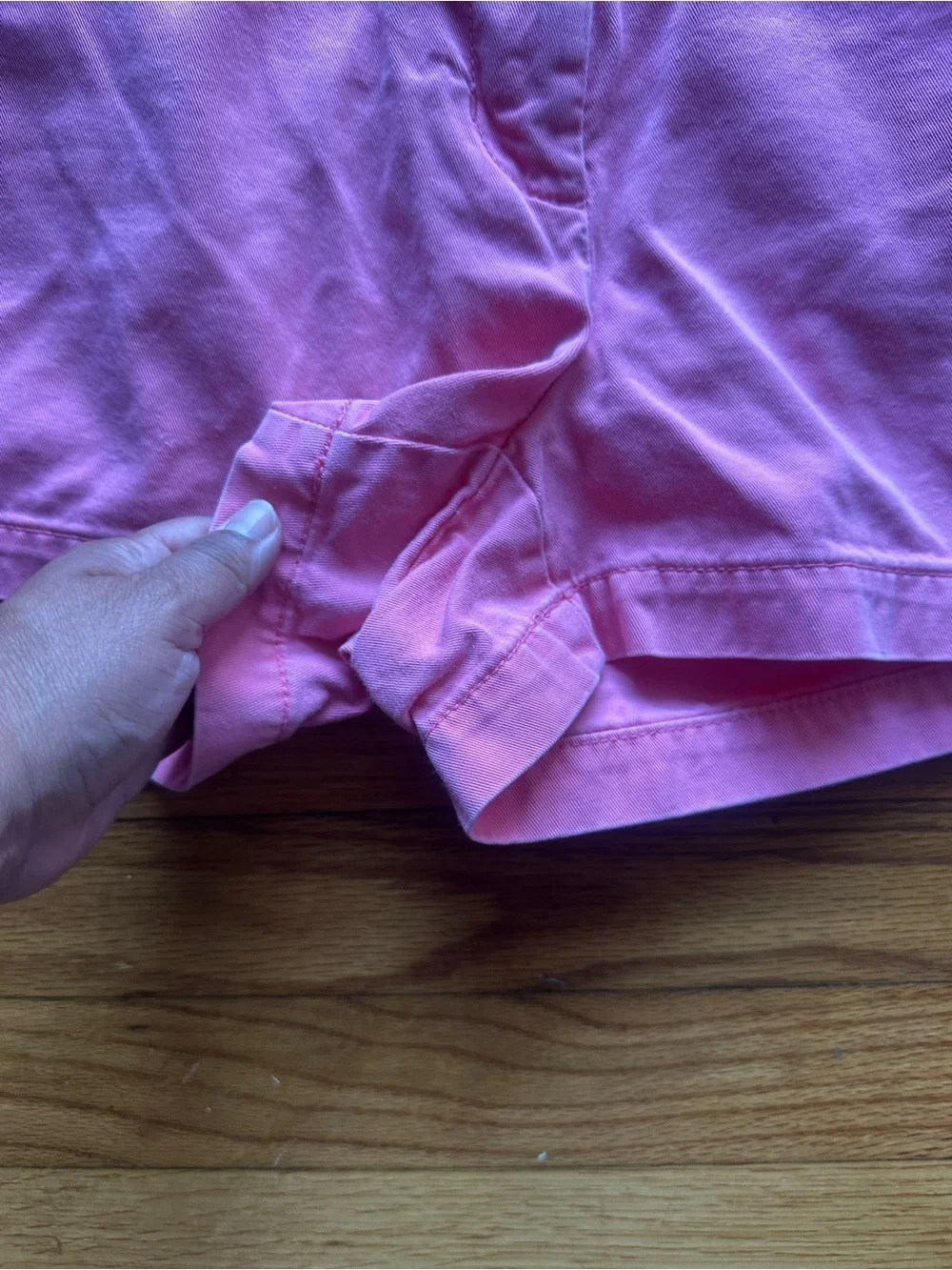 J.Crew Pink Chino Shorts City Fit Low Rise Cotton Twill Women’s Size 6